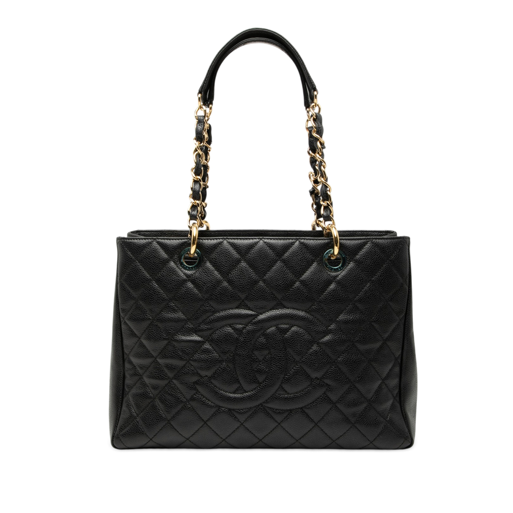 Pre-Loved Chanel Caviar Grand Shopping Tote